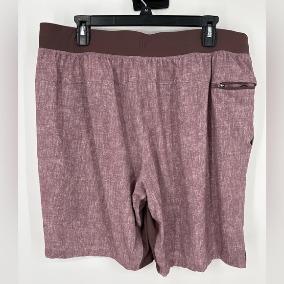 Lululemon T.H.E. Short 9" *Linerless Sunbleached Cherry Cola Multi - Picture 5 of 10
